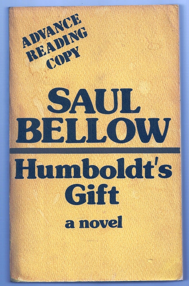Item #000327 HUMBOLDT'S GIFT. Saul BELLOW.
