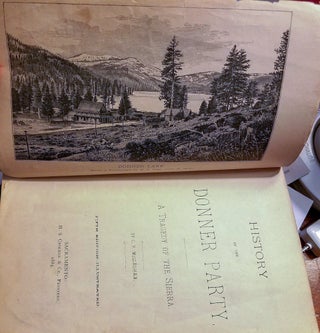 Item #001707 HISTORY OF THE DONNER PARTY. C. F. McGLASHAN