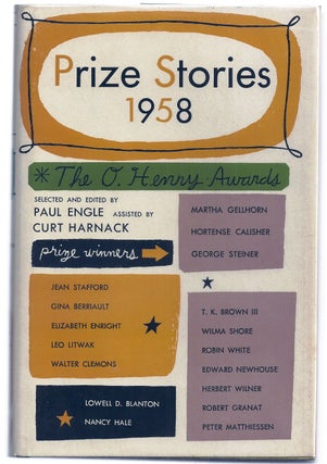 Item #005756 PRIZE STORIES 1958: THE O'HENRY AWARDS. Peter MATTHIESSEN