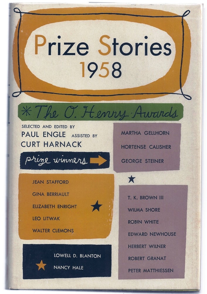 Item #005756 PRIZE STORIES 1958: THE O'HENRY AWARDS. Peter MATTHIESSEN.