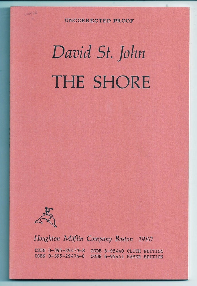 Item #006160 THE SHORE. David ST. JOHN.
