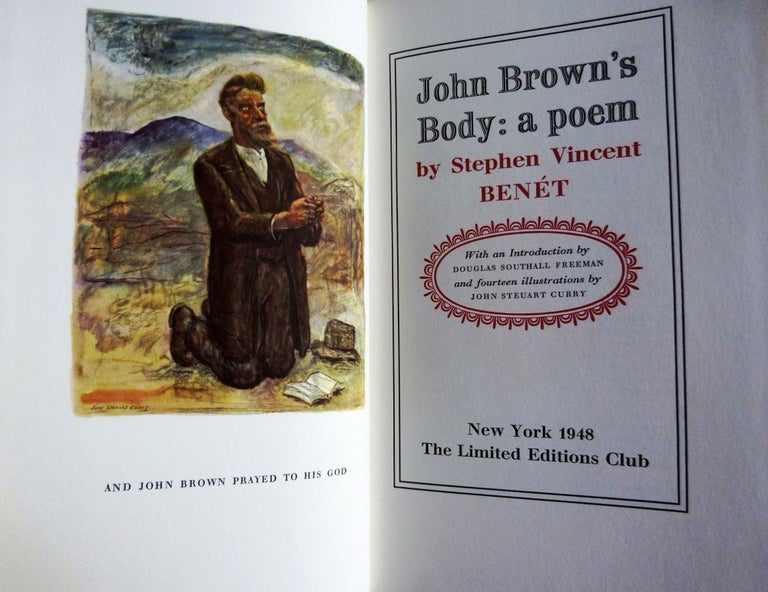 Item #006698 JOHN BROWN'S BODY. Stephen Vincent BENET.