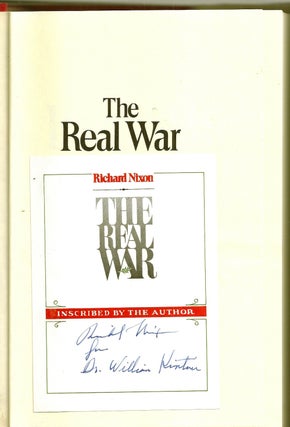 Item #007444 THE REAL WAR. Richard NIXON