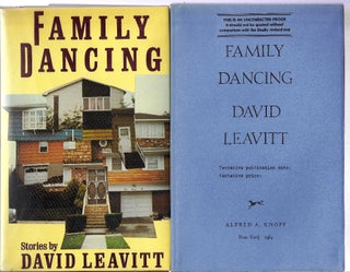 Item #007813 FAMILY DANCING. David LEAVITT
