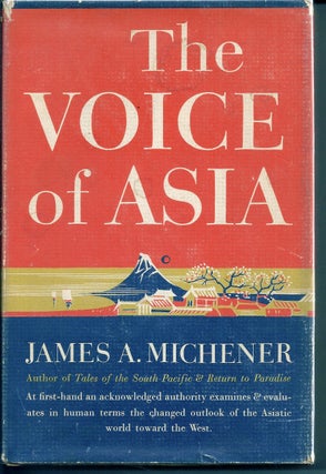 Item #008205 THE VOICE OF ASIA. James MICHENER