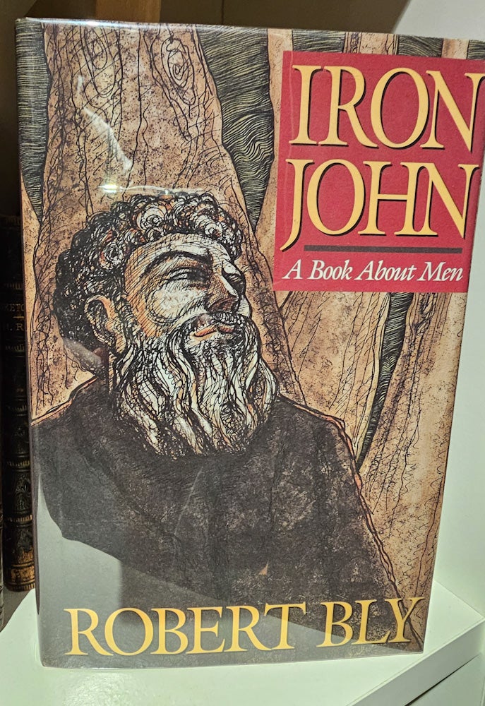 Item #008444 IRON JOHN: A BOOK ABOUT MEN. Robert BLY.