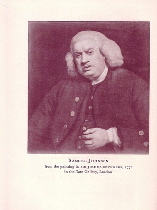 Item #009529 THE LIFE OF SAMUEL JOHNSON, LL.D. James BOSWELL
