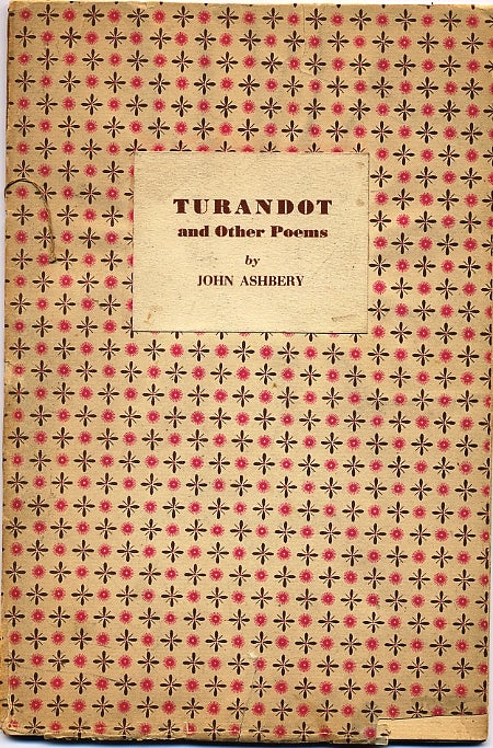 Item #010999 TURANDOT AND OTHER POEMS. John ASHBERY.