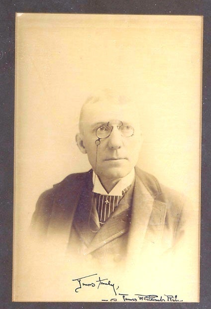 James Whitcomb Riley Signed SIGNED PHOTOGRAPH | James Whitcomb RILEY