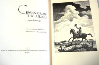 Item #011954 GREEN GROW THE LILACS. Thomas Hart BENTON, Lynn RIGGS