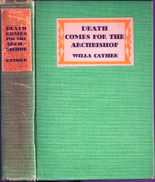 Item #012326 DEATH COMES FOR THE ARCHBISHOP. Willa CATHER