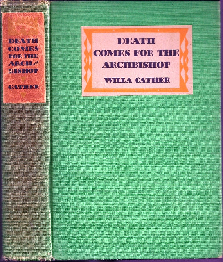 Item #012326 DEATH COMES FOR THE ARCHBISHOP. Willa CATHER.