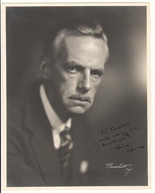 Item #012397 SIGNED PHOTOGRAPH INSCRIBED TO HIS WIFE with SIGNED VAN VECHTEN PHOTOGRAPH OF HIS...
