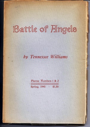 Item #013693 BATTLE OF ANGELS. Tennessee WILLIAMS