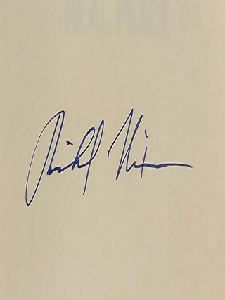 Item #013888 REAL PEACE. Richard NIXON