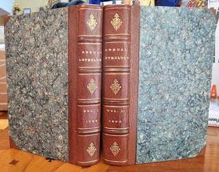 Item #014530 THE ANNUAL ANTHOLOGY in two volumes. Lord BYRON, et. al, Samuel Taylor COLERIDGE,...