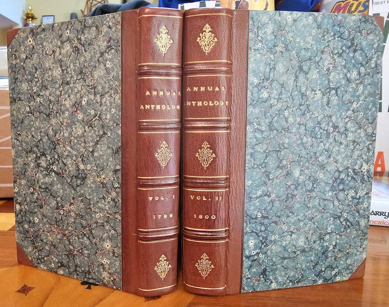 Item #014530 THE ANNUAL ANTHOLOGY in two volumes. Lord BYRON, et. al, Samuel Taylor COLERIDGE, Robert - SOUTHEY.