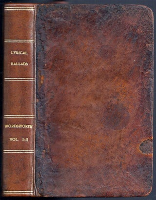 Item #014549 LYRICAL BALLADS, WITH OTHER POEMS: IN TWO VOLUMES. William WORDSWORTH, Samuel T....