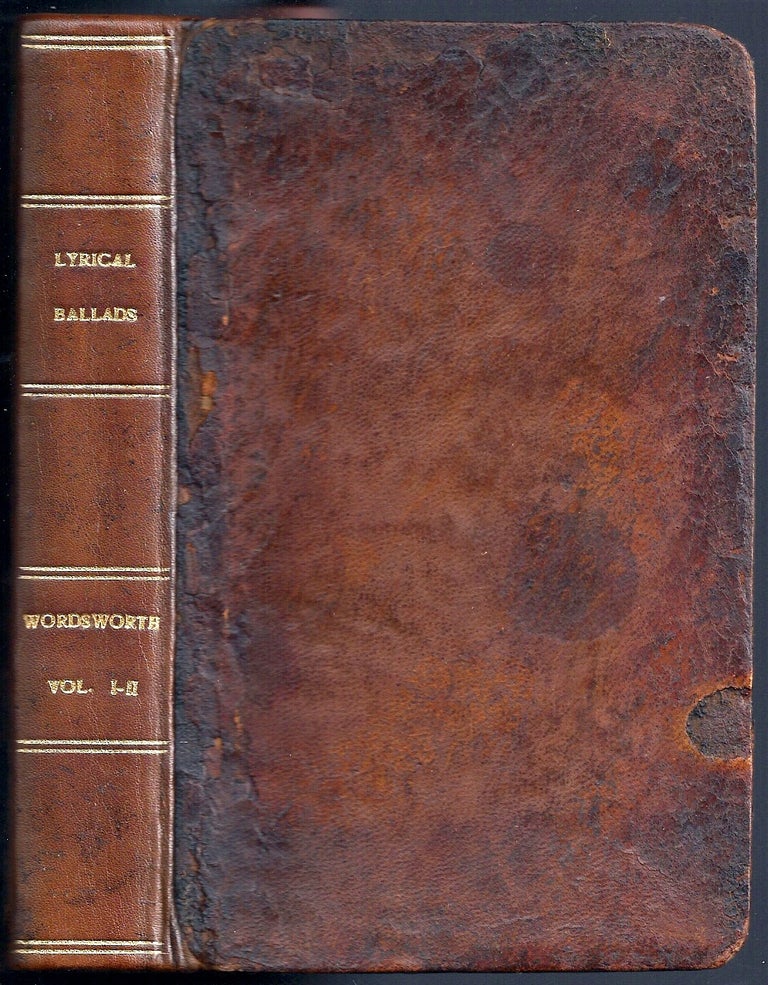 Item #014549 LYRICAL BALLADS, WITH OTHER POEMS: IN TWO VOLUMES. William WORDSWORTH, Samuel T. COLERIDGE.