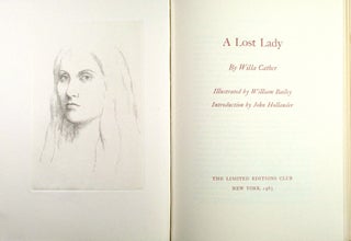 Item #016127 A LOST LADY. Willa CATHER