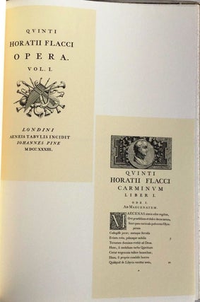 Item #016283 ODES AND EPODES OF HORACE. HORACE