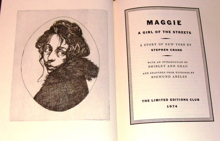 Item #016508 MAGGIE: A GIRL OF THE STREETS. Stephen CRANE.