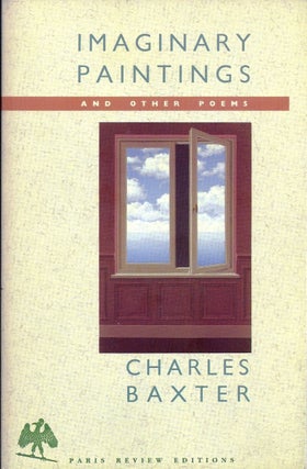 Item #017223 IMAGINARY PAINTINGS AND OTHER POEMS. Charles BAXTER