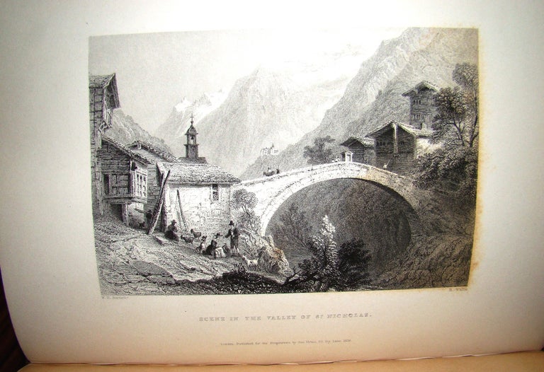 Item #017260 SWITZERLAND. ILLUSTRATED IN A SERIES OF VIEWS TAKEN ON THE SPOT AND EXPRESSLY FOR THIS WORK BY W. H. BARTLETT. William BEATTIE.