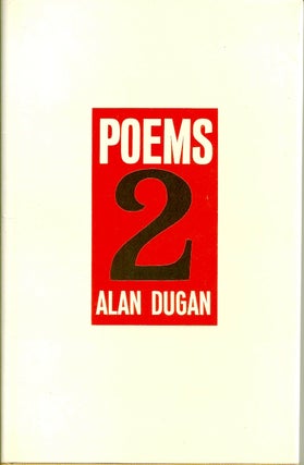 Item #017522 POEMS II. Alan DUGAN