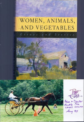 Item #018056 WOMEN, ANIMALS, AND VEGETABLES. ESSAYS AND STORIES. Maxine KUMIN
