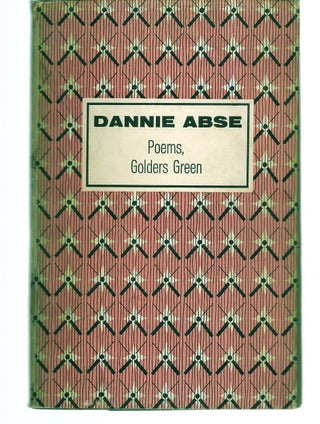 Item #018112 POEMS GOLDERS GREEN. Dannie ABSE