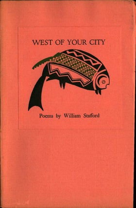 Item #018451 WEST OF YOUR CITY. William STAFFORD