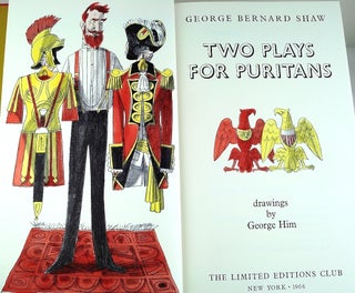 Item #018780 TWO PLAYS FOR PURITANS. George Bernard SHAW