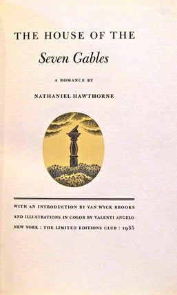 Item #019058 THE HOUSE OF THE SEVEN GABLES. Nathaniel HAWTHORNE