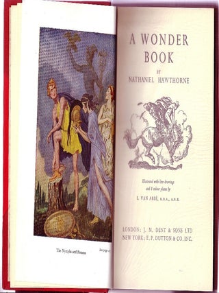 Item #019062 A WONDER BOOK. Nathaniel HAWTHORNE