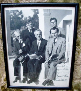 Item #019164 SIGNED PHOTOGRAPH. Robert FROST