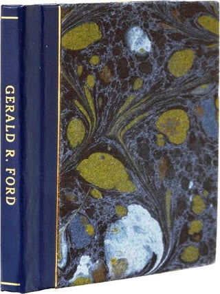 Item #019239 GLOBAL STABILITY. MINIATURE BOOKS, Gerald R. FORD