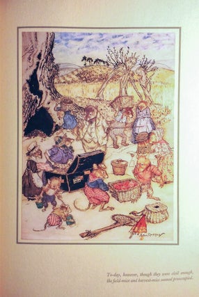 Item #019443 THE WIND IN THE WILLOWS. Arthur RACKHAM, Kenneth GRAHAME