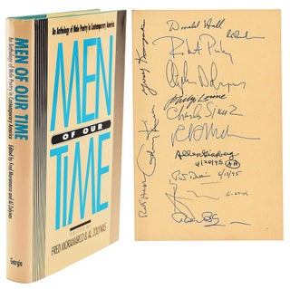 Item #019801 MEN OF OUR TIME. AN ANTHOLOGY OF MALE POETRY IN CONTEMPORARY AMERICA. Robert BLY,...