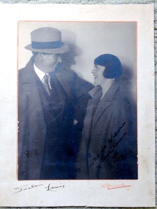 Item #019822 SIGNED PHOTOGRAPH. Sinclair LEWIS