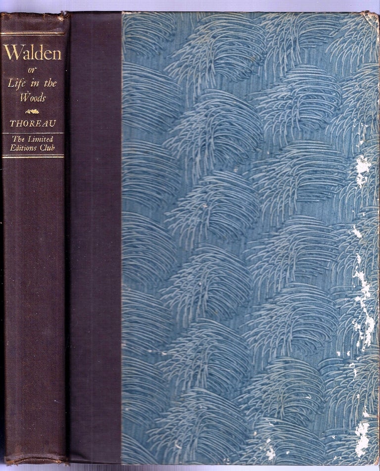 Item #019944 WALDEN OR LIFE IN THE WOODS. Henry David THOREAU.