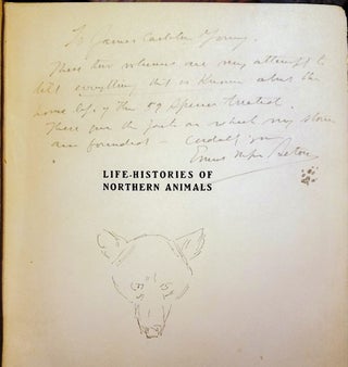 Item #019952 LIFE-HISTORIES OF NORTHERN ANIMALS. An Account of the Mammals of Manitoba. Ernest...
