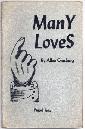 Item #019999 MANY LOVES. Allen GINSBERG