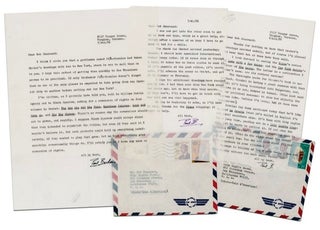 Item #020079 ARCHIVE OF 3 TYPED LETTERS SIGNED (TLSs). Paul BOWLES