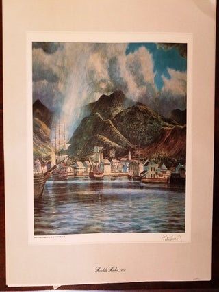 Item #020259 100 YEARS OF PROGRESS. A Series of Ten Scenes Depicting the Varied Phases of...