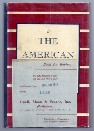 Item #020323 THE AMERICAN STORY. TEN BROADCASTS. Archibald MacLEISH