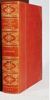 Item #020438 PAGES AND PICTURES FROM THE WRITINGS OF JAMES FENIMORE COOPER With Notes by Susan...