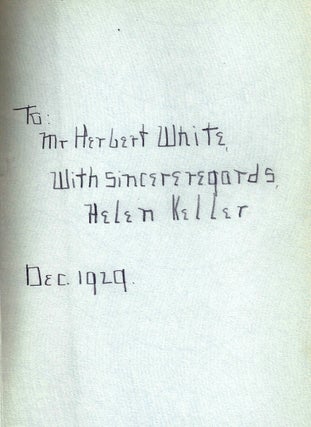 Item #020541 MIDSTREAM. MY LATER LIFE. Helen KELLER
