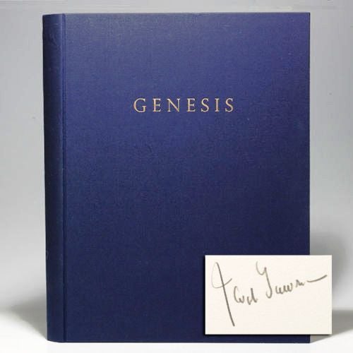 Item #020738 THE FIRST BOOK OF MOSES, CALLED GENESIS. THE KING JAMES VERSION. Jacob LAWRENCE, BIBLE.
