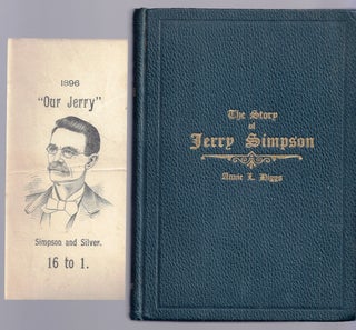 Item #020840 THE STORY OF JERRY SIMPSON. Annie DIGGS
